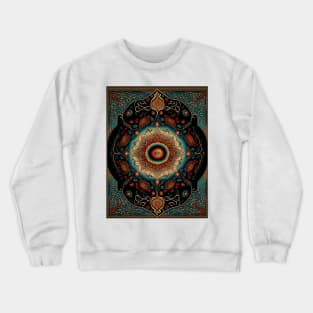 Persian carpet design 12 Crewneck Sweatshirt